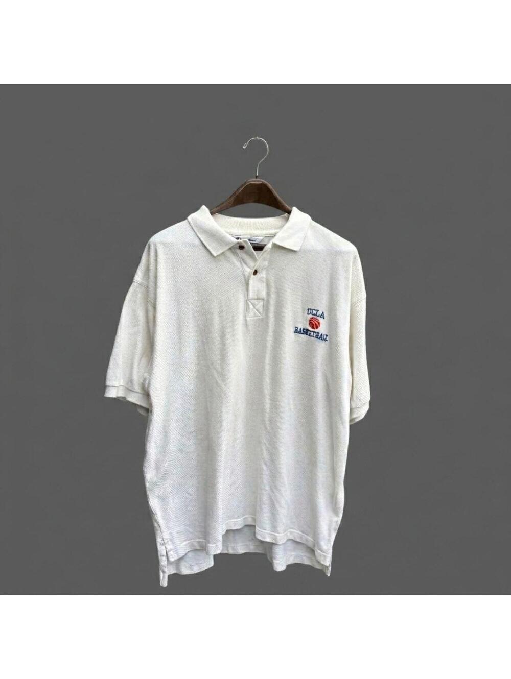 Vintage Champion UCLA Basketball Polo Shirt